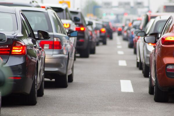 Autos im Stau